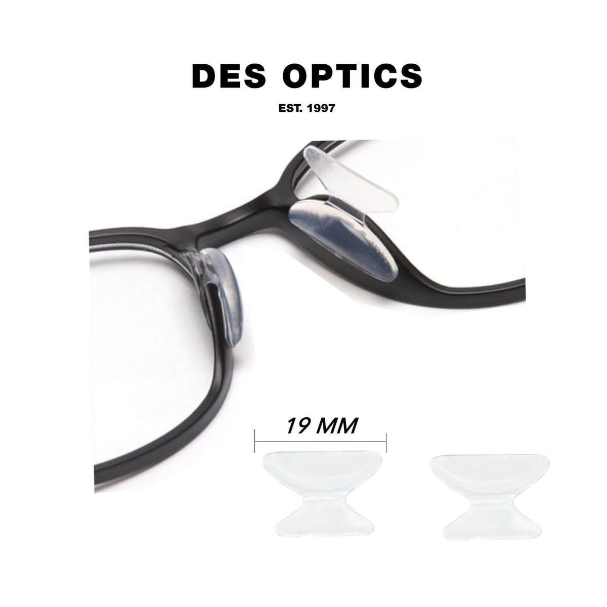 Invisible Silicone Nose Pads Des Optics Malaysia Des Optics Group