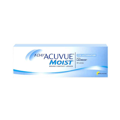 Acuvue 1 Day Moist Toric Contact Lenses