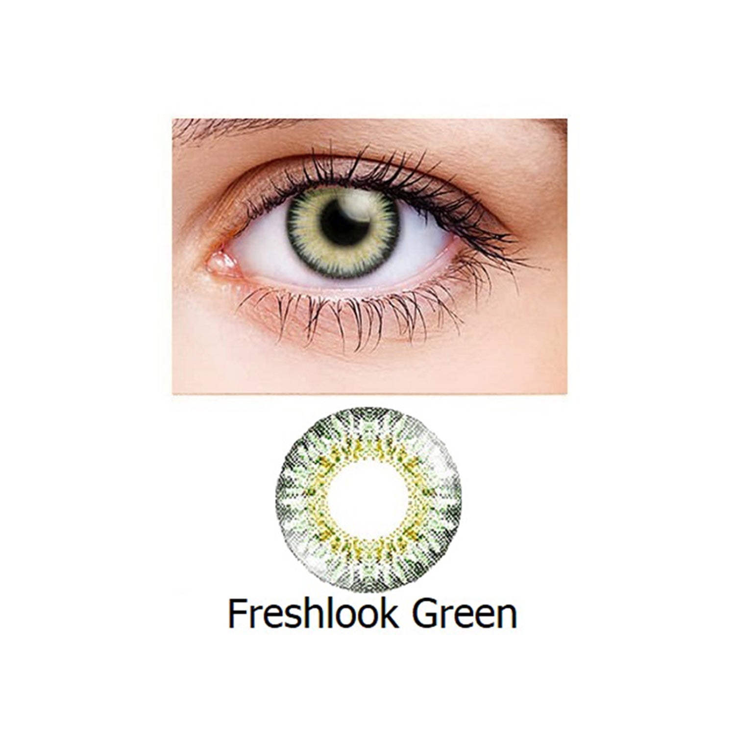 Freshlook Green Freshlook One Day Colour Contact Lenses | Des Optics Malaysia – Des ...